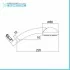 Set Doccia cromato con laccio doccia 150 cm acciaio Inox