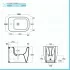 Sanitari filomuro rimless Simas Henges con sedile soft close incluso