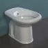 Water bidet combinato in ceramica con scarico a pavimento H 40 cm