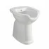 Vaso bidet combinato per anziani  H 49 apertura frontale e scarico a terra