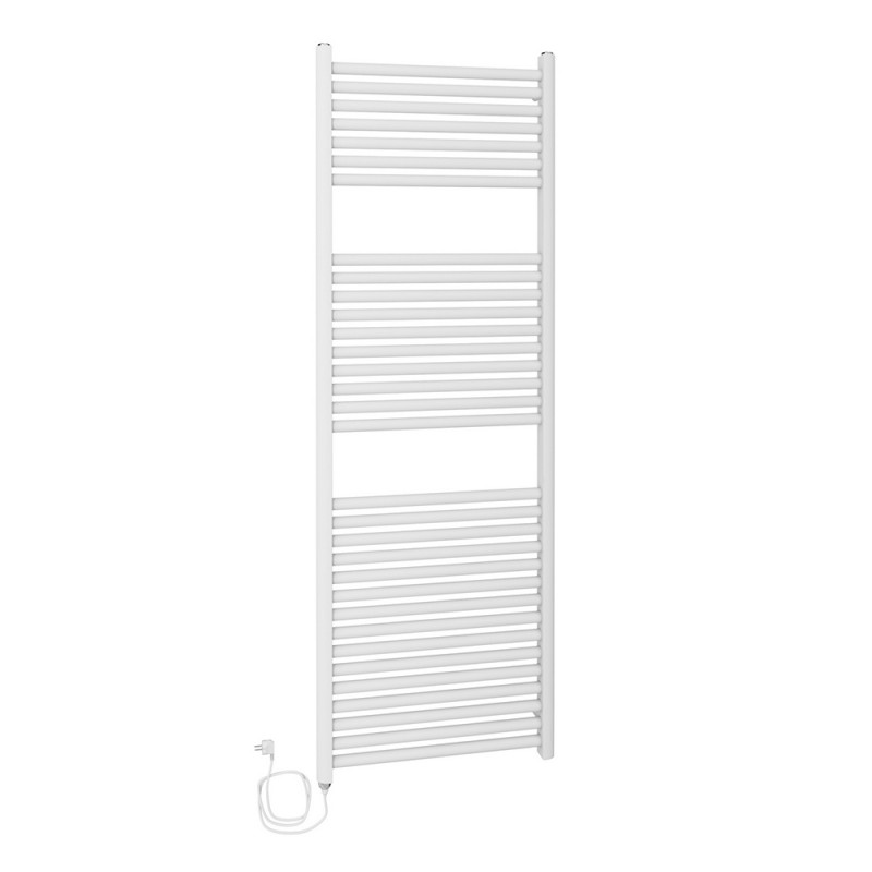 Termoarredo elettrico bianco 700w H150 x 50 interasse 45 cm