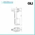 Galleggiante wc universale Oli One per cassette incasso compatibile varie marche