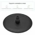 Set doccia incasso tondo nero opaco Lizzy con soffione 20 cm