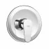 Set doccia incasso tondo Lizzy con soffione 20 cm cromato