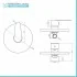 Set miscelatori lavabo bidet incasso doccia nero opaco Lizzy