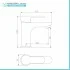 Set miscelatori lavabo bidet e doccia incasso cromati Paco con scarico