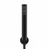 Set doccia completo nero opaco con soffione 20 cm e kit doccia incasso Paco