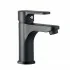 Set rubinetteria lavabo bidet e doccia incasso nero opaco Paco 