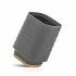 Set accessori bagno dispenser e portaspazzolini d'appoggio in abs grigio Wave