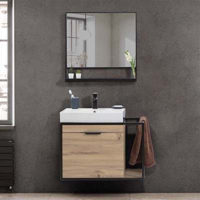 Mobile bagno sospeso 80 cm...