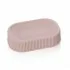 Porta sapone da appoggio rosa in plastica Ring