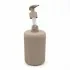Set accessori appoggio dispenser e portaspazzolini tortora in plastica Ring