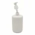 Set accessori bagno dispenser e portaspazzolini da appoggio beige in plastica Ring