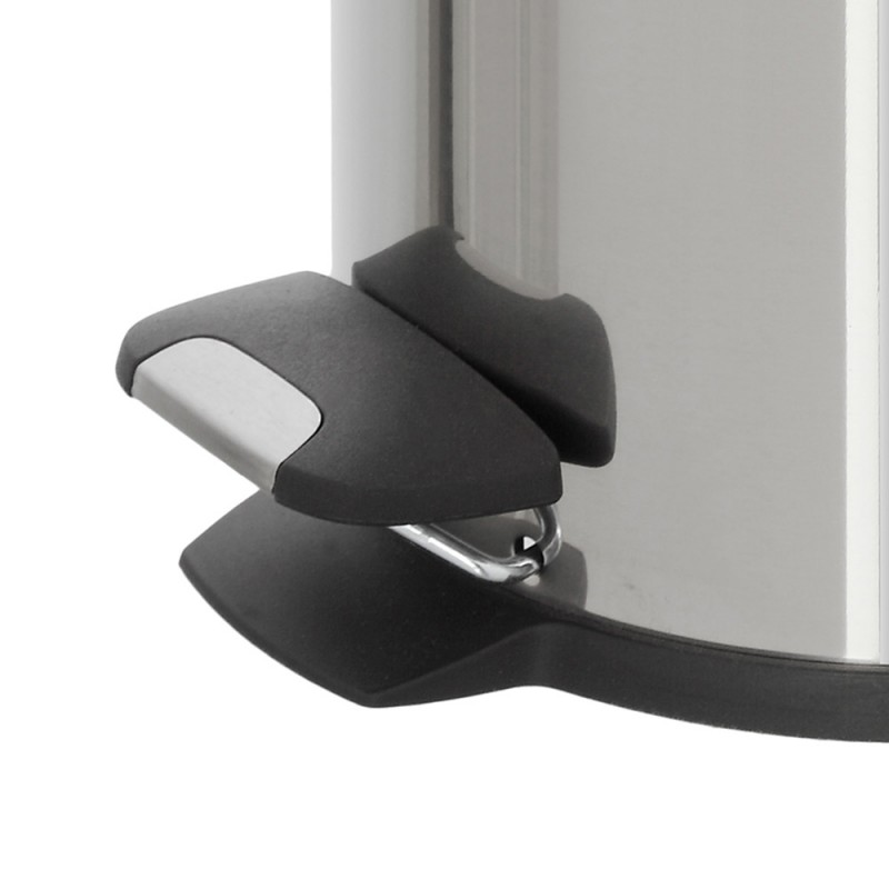 Pattumiera Da Bagno KOOSREEL 5L In Acciaio Inox | Con Pedale E Coperchio A Chiusura Ammortizzata | Antimpronta - 2