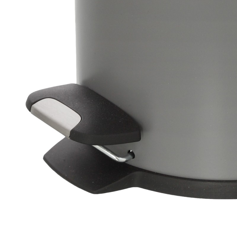 Tramontina Pattumiera In Acciaio Inox 5L Con Pedale – Per Bagno, Ufficio O Cucina