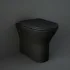 Copriwater slim softclose nero opaco originale serie Feeling 