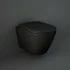 Copriwater slim softclose nero opaco originale serie Feeling 