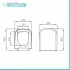 Copriwater softclose compatibile Vitra S20 termoindurente bianco