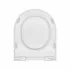 Copriwater slim softclose compatibile Vitra Integra round termoindurente bianco