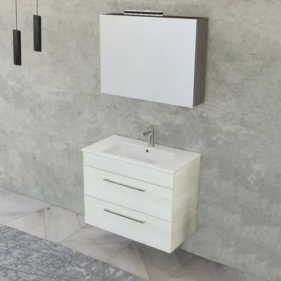 Mobile bagno sospeso 80 cm...