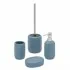 Dispenser sapone da appoggio turchese cobalto in ceramica Cup