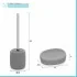 Set completo accessori bagno grigio in ceramica Cup