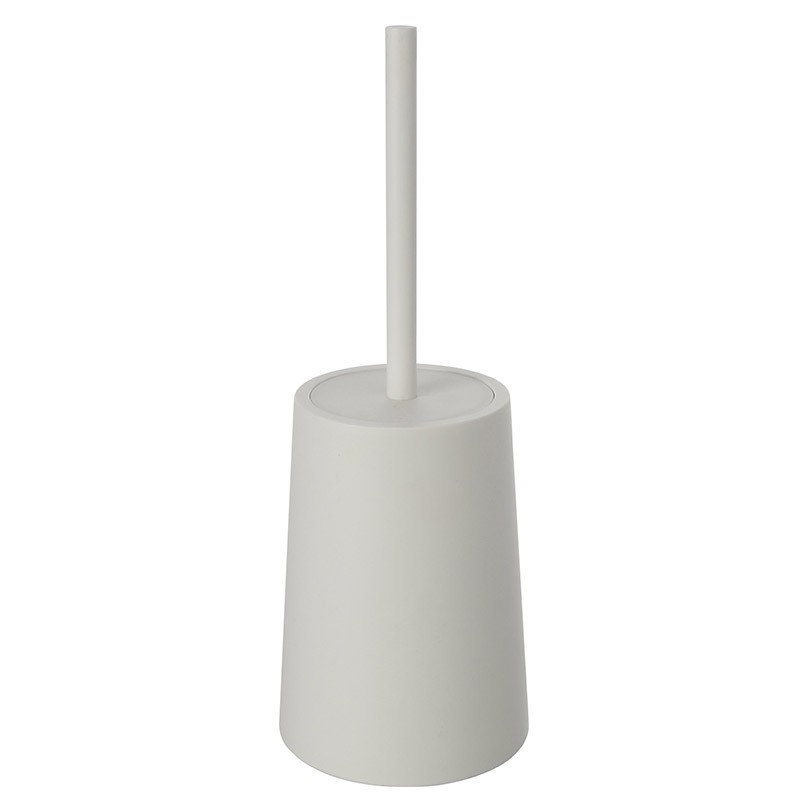 Portascopino da Appoggio Per WC Bianco Portascopino da appoggio per wc bianco per bagno moderno