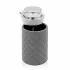 Set completo accessori bagno grigio in ceramica Cristal