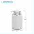 Dispenser sapone bianco da appoggio in ceramica Cristal