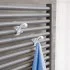 Appendini per termoarredo bianco in set 2 pezzi