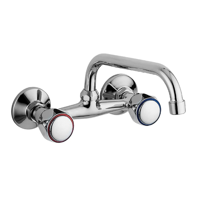 Rubinetto Da Parete In Ottone Stile Retro Americano, Maniglia Singola, Per Giardino E Piscina, Colore Nero, Versione Corta O Lunga