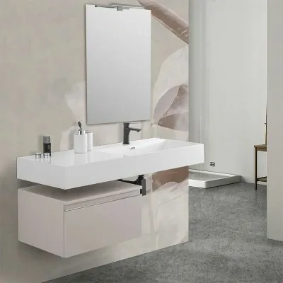 Mobile bagno sospeso 60 cm...