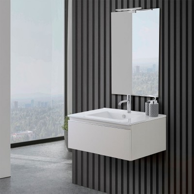 Mobile bagno sospeso 80 cm...