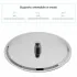 Kit doccia incasso cromato tondo con soffione 25 cm inox Recta