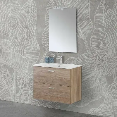 Mobile bagno sospeso 80 cm...