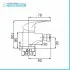 Set rubinetti lavabo bidet e incasso doccia serie Italia