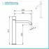 Set miscelatori lavabo alto bidet e doccia a incasso con deviatore  Gemma 
