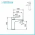 Set miscelatori lavabo e bidet in ottone cromo lucido Cristallo