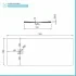 Piatto doccia resina 70x170 antracite pietra filo pavimento slim   Loren