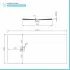 Piatto doccia resina 80x160 antracite pietra filo pavimento ultra slim  Loren