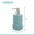 Dispenser sapone liquido da appoggio in resina acquamarina  Coral