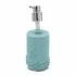 Dispenser sapone liquido da appoggio in resina acquamarina  Coral