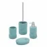 Dispenser sapone liquido da appoggio in resina acquamarina  Coral