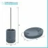 Set accessori bagno 4 pezzi da appoggio in resina turchese cobalto  Coral