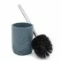 Set accessori bagno 4 pezzi da appoggio in resina turchese cobalto  Coral