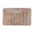 Tappeto bagno 100% poliestere 50x90 tortora antiscivolo  Memo