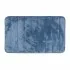 Tappeto bagno 100% poliestere 45x75 turchese cobalto antiscivolo  Memo