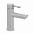 Miscelatore lavabo acciaio spazzolato con piletta click-clack  York 