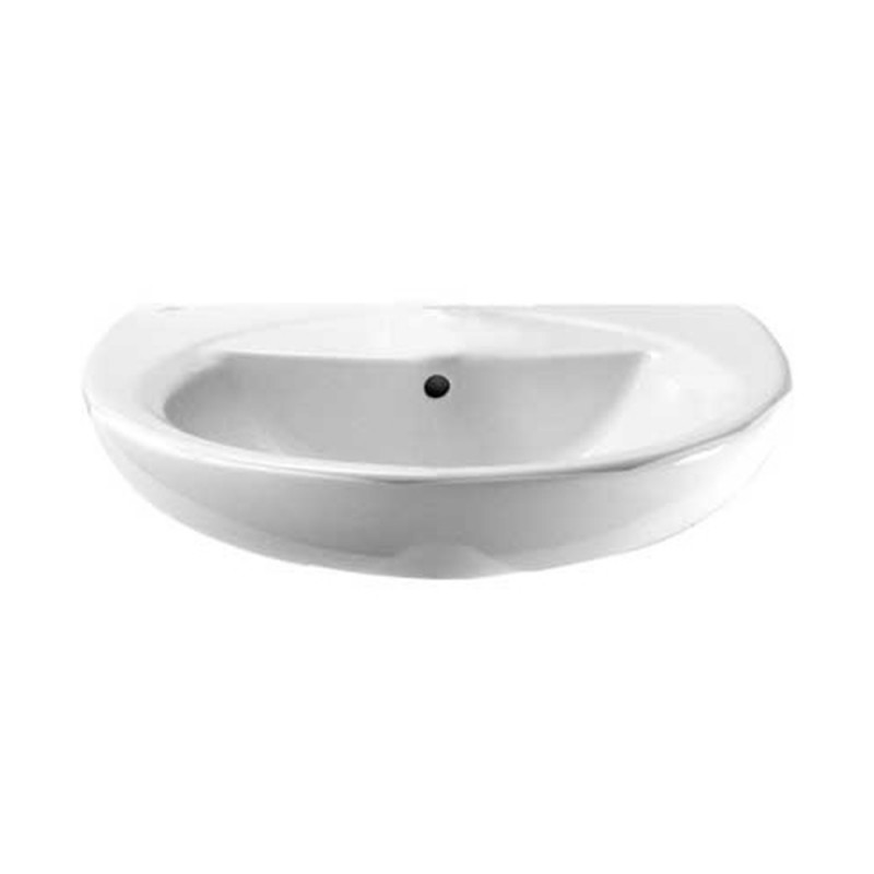 Lavabo Ideal Standard sospeso 60 cm in ceramica bianco lucido 
