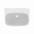 Lavabo Ideal Standard 55 cm con colonna in ceramica lucida  I.Life A 